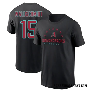 Black Men's Ryan Waldschmidt Arizona Diamondbacks Clubhouse Legacy Primary T-Shirt