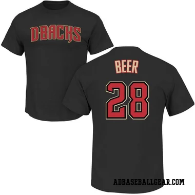 Black Men's Seth Beer Arizona Diamondbacks Roster T-Shirt -