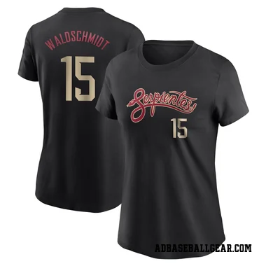 Black Women's Ryan Waldschmidt Arizona Diamondbacks City Connect T-Shirt
