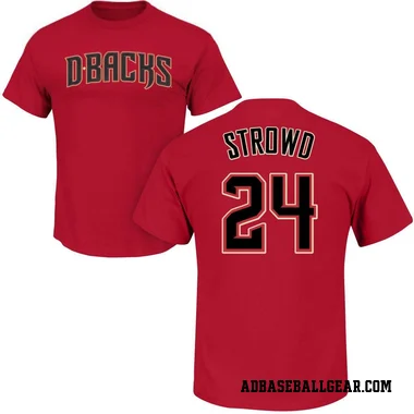 Men's Kade Strowd Arizona Diamondbacks Roster T-Shirt - Crimson
