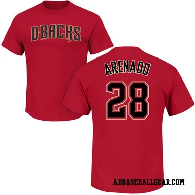 Youth Nolan Arenado Arizona Diamondbacks Roster T-Shirt - Crimson